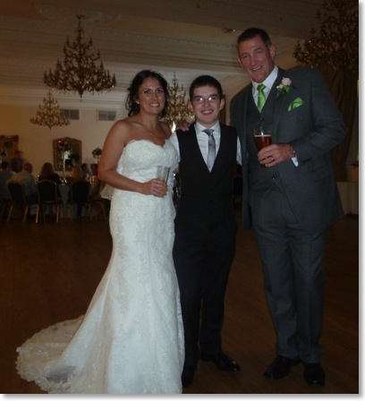 Clare and Chris Davison Wedding with Tom Wyllie North East Singer 001