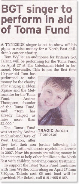 Evening Chronicle 19th April 2012
