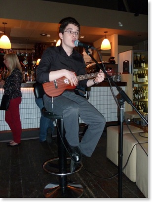 Tom Wyllie North East Singer at Marabini's 8th June 2012
