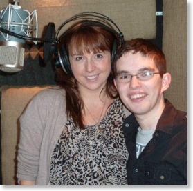 Tom Wyllie recording with Anna Foster Inlay