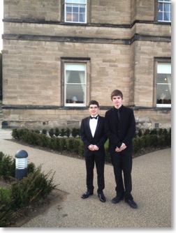 Tom Wyllie, North East Singer, with Ed Wyllie, Sound Tech