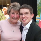 Tom Wyllie and Mrs Sylvia Orrick, No1 UK Fan
